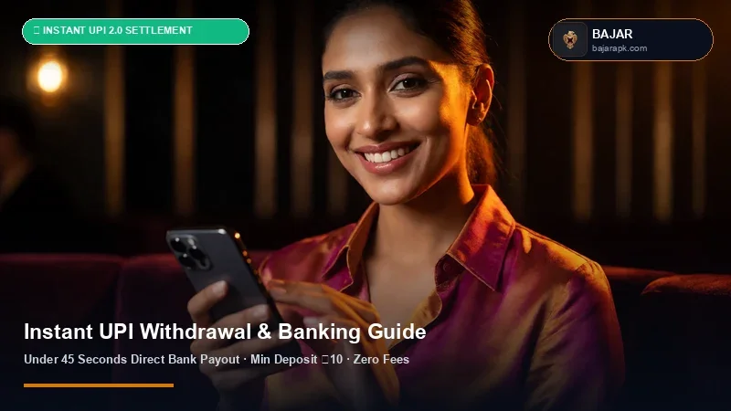 Bajar Instant UPI Withdrawal & ₹25 INR Deposit Tutorial